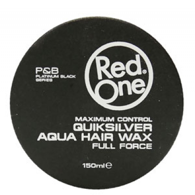 *red one (grey) aqua hair wax 150ml.
