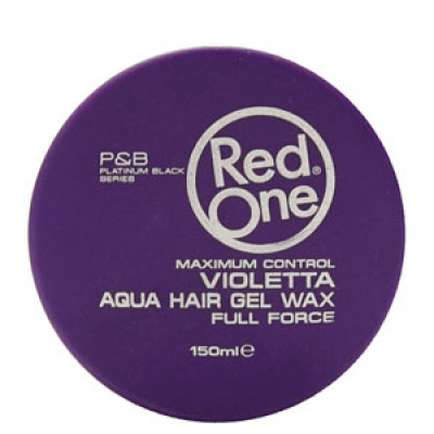 *red one (violet / purple) aqua hair wax 150ml.
