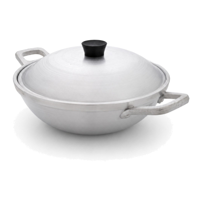 Ambala karahi aluminium w/lid.32cm.