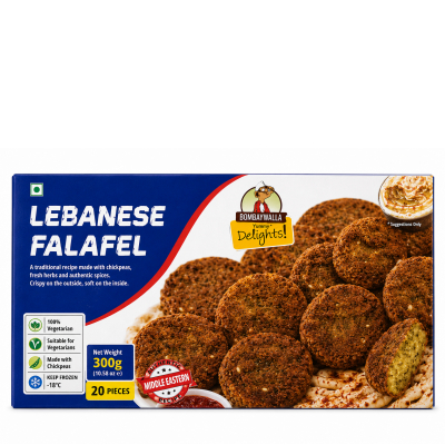 Bppl frozen falafel 12x300gm. (10pc)