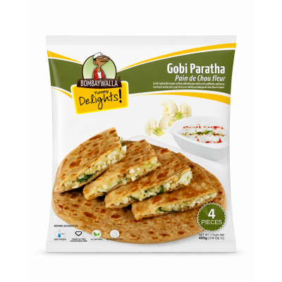 Bppl frozen gobi paratha 12x(4pic)400gm.