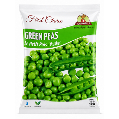 Bppl frozen green peas 12x315gm.