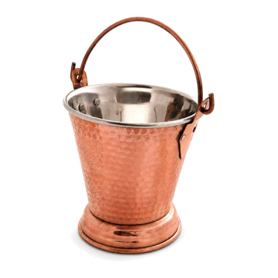 Copper balti (bucket) (w.handle) no.2