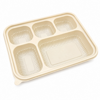 Cs bio takeway box drh-5g (200pc) w/lid