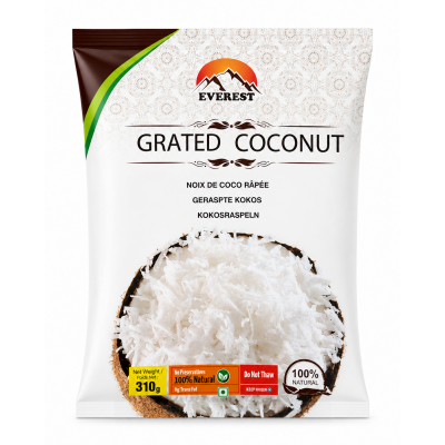 Everest frozen coconut (grated) 12x310gm.