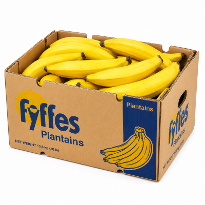 Fresh yellow banana 50lbs.fyffes