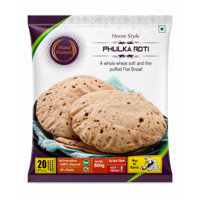 Khana kh. froz. phulka roti 8x20pc (40gm)