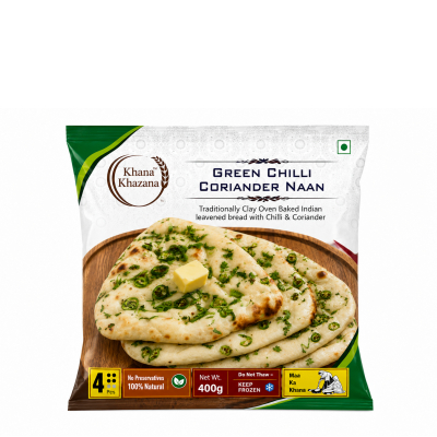 Khana kh.fro. chilli cor. naan 12x(4pc)320gm.