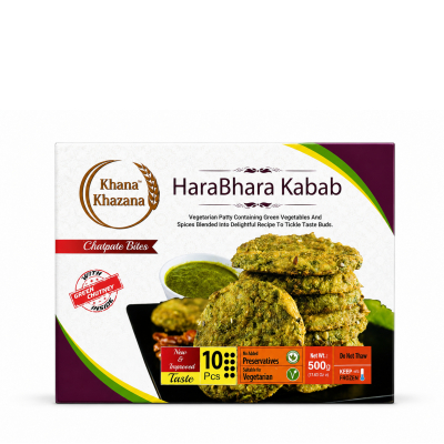 Khana kh.fro. hara bhara kabab 12x500gm.