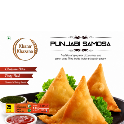 Khana kh.froz. pun. samosa 4x25pc (1,90kg)