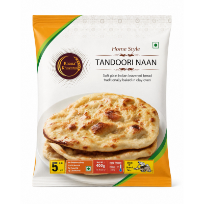 Khana khaz.fro. plain naan 12x(5pic)400gm