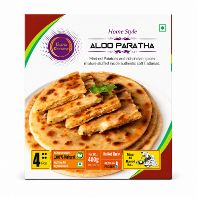 Khana khaz.froz. aloo paratha 12x(4pic)400gm
