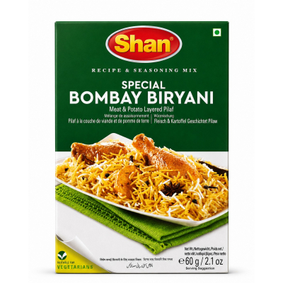 Shan bombay biryani masala 6x60gm.