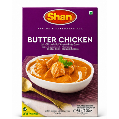 Shan butter chicken masala 6x50gm.