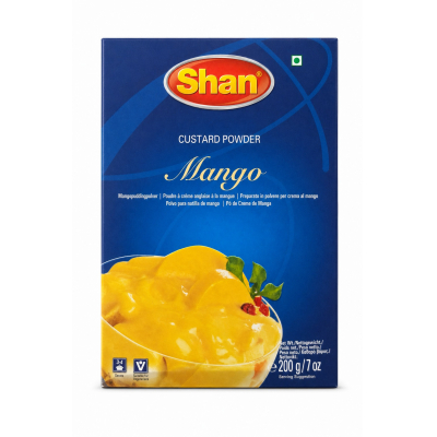 Shan custard powder mango 6x200g