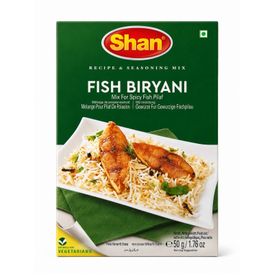 Shan fish biryani masala 6x50gm.