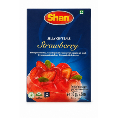 Shan jelly crystals strawberry 6x80g
