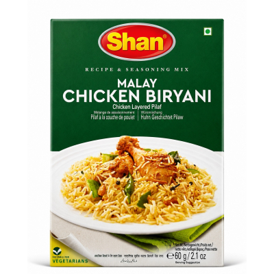 Shan malay chicken biryani 6x65gm