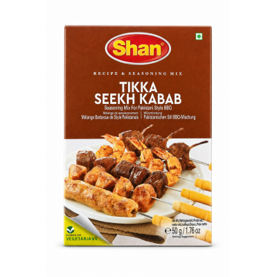 Shan tikka seekh kabab mix 6x50gm.