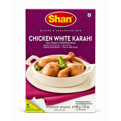 Shan white karahi mix 6x75gm.