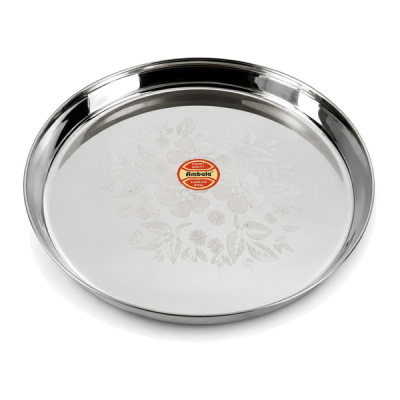 Ss thali round flower large