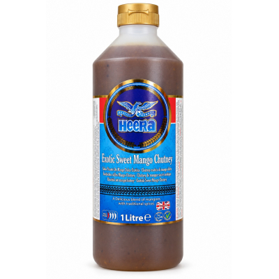Heera exotic sweet mango chutney 1ltr  [10]