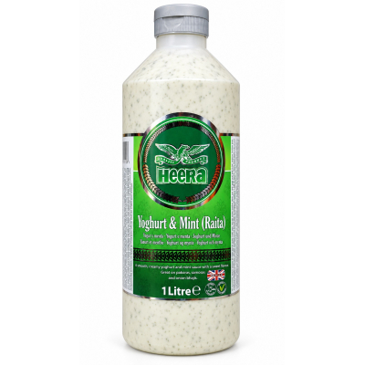 Heera Heera yoghurt & mint raita 1ltr  [10]