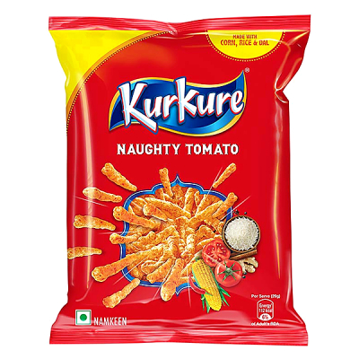 Kurkure chips naughty tomato 24x65g